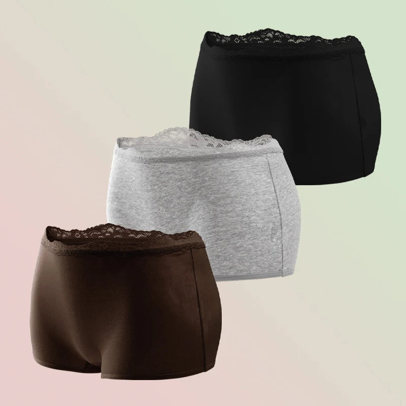 New Seamless Large Size Boyshorts Low Waist Lingerie