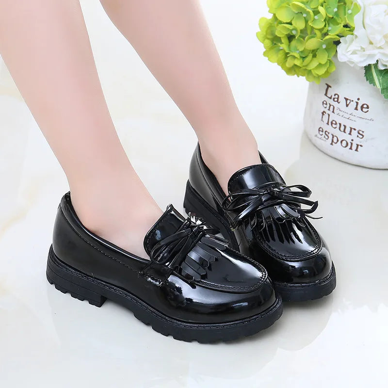 New Girls Performance Leather Shoes