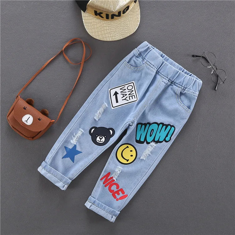 Heiß verkaufte Sommer-Jeans für Jungen