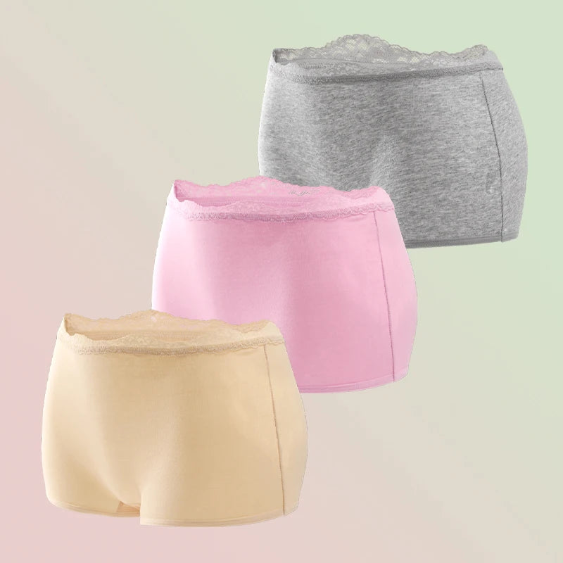 New Seamless Large Size Boyshorts Low Waist Lingerie