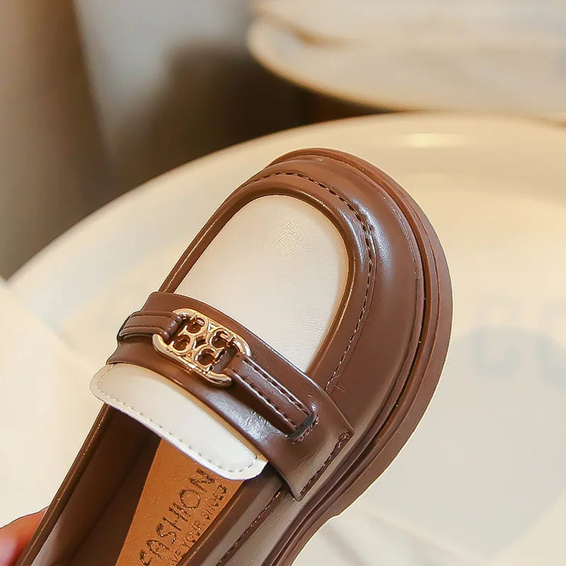 Children Patchwork Elegant Slip-on Shoe