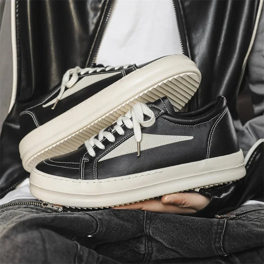 Outdoor Ricks Black Canvas Low Top Shoes