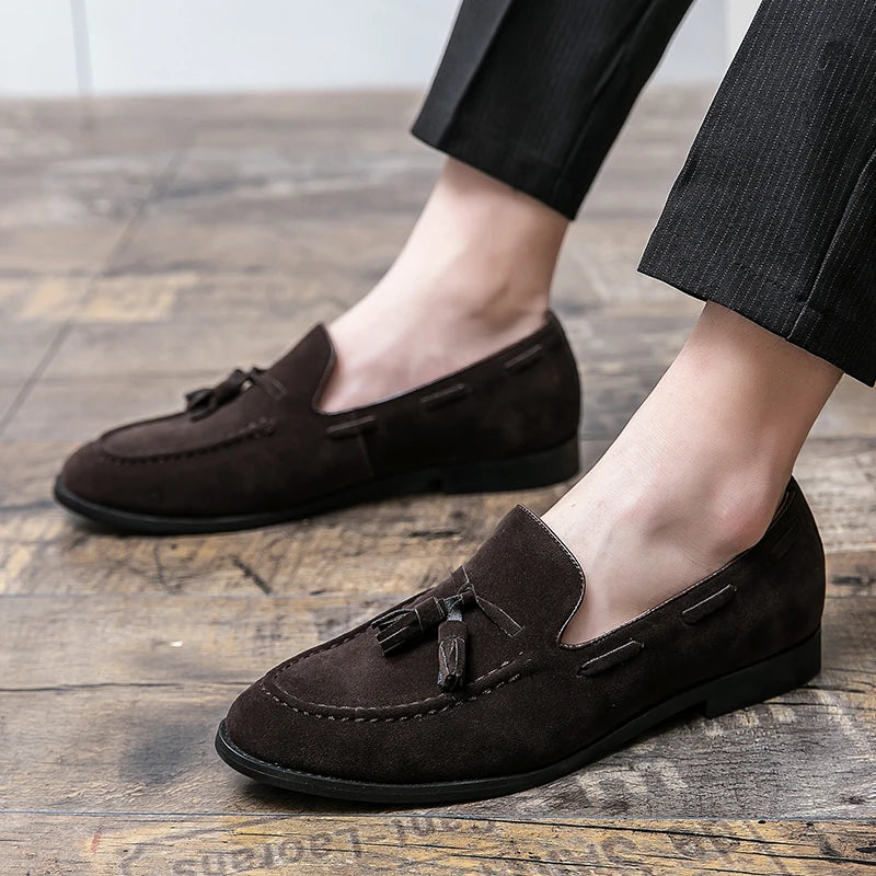 Mens Slip on Footwear Male Comfortable Driving Shoe