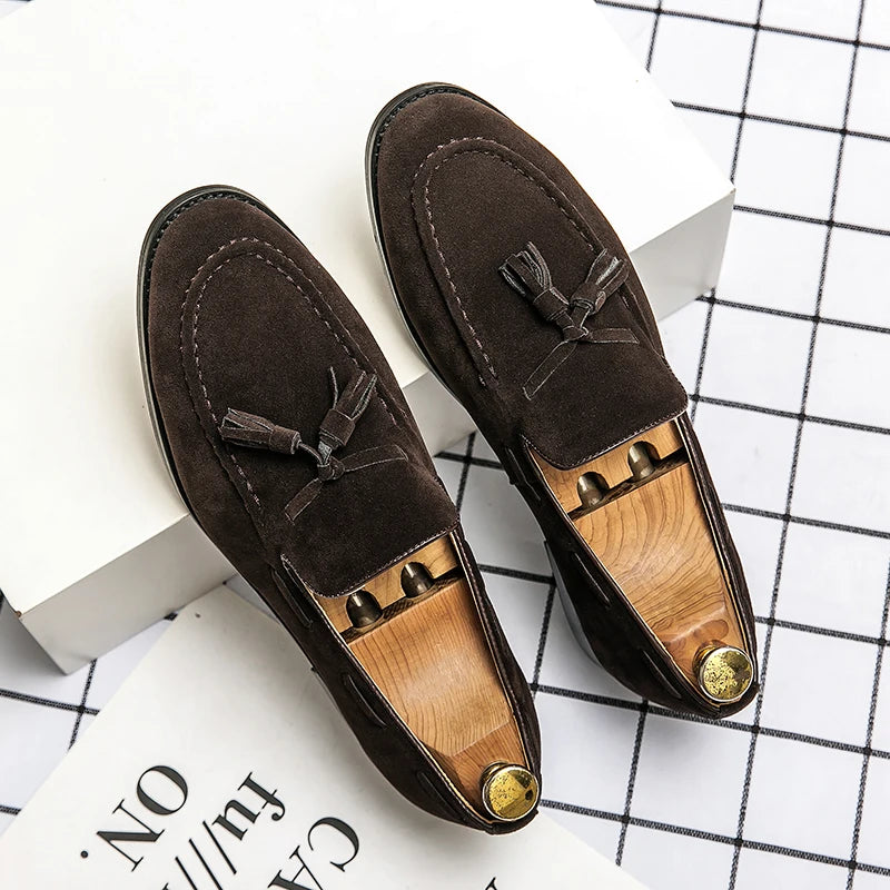 Mens Slip on Footwear Male Comfortable Driving Shoe