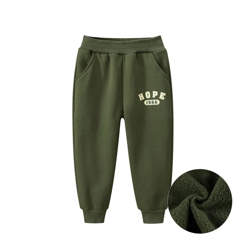New Children's Long Letters Sweatpants