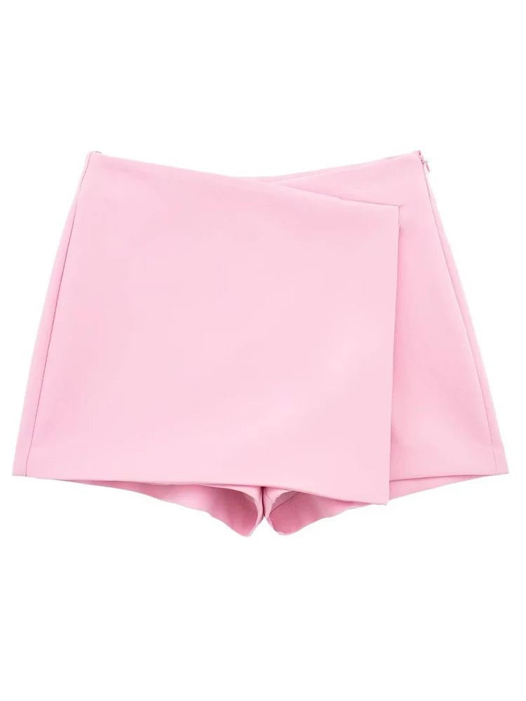 TRAF 2023 Kurze Wickelröcke mit hoher Taille
