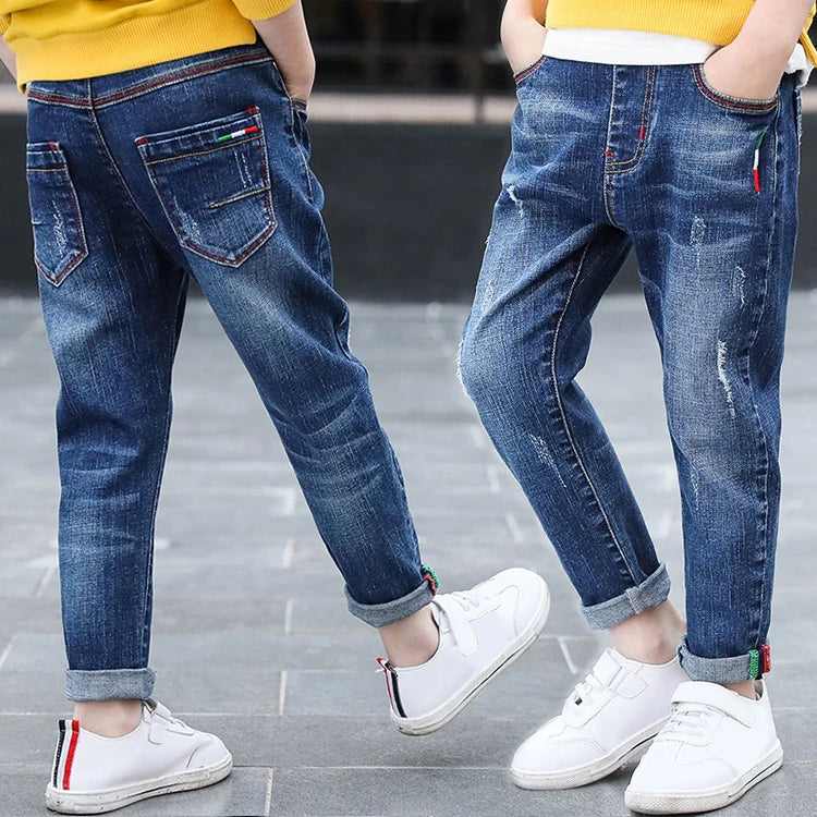 New Child Denim Long Pants