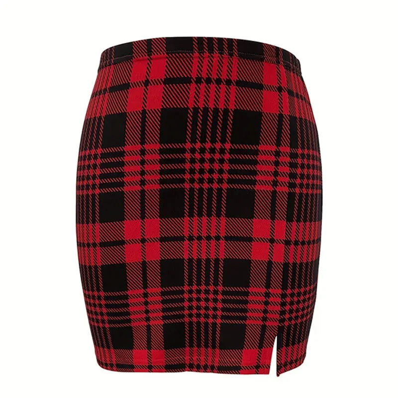 Dame Hip Elegante Hohe Taille Dame Kurzen Rock