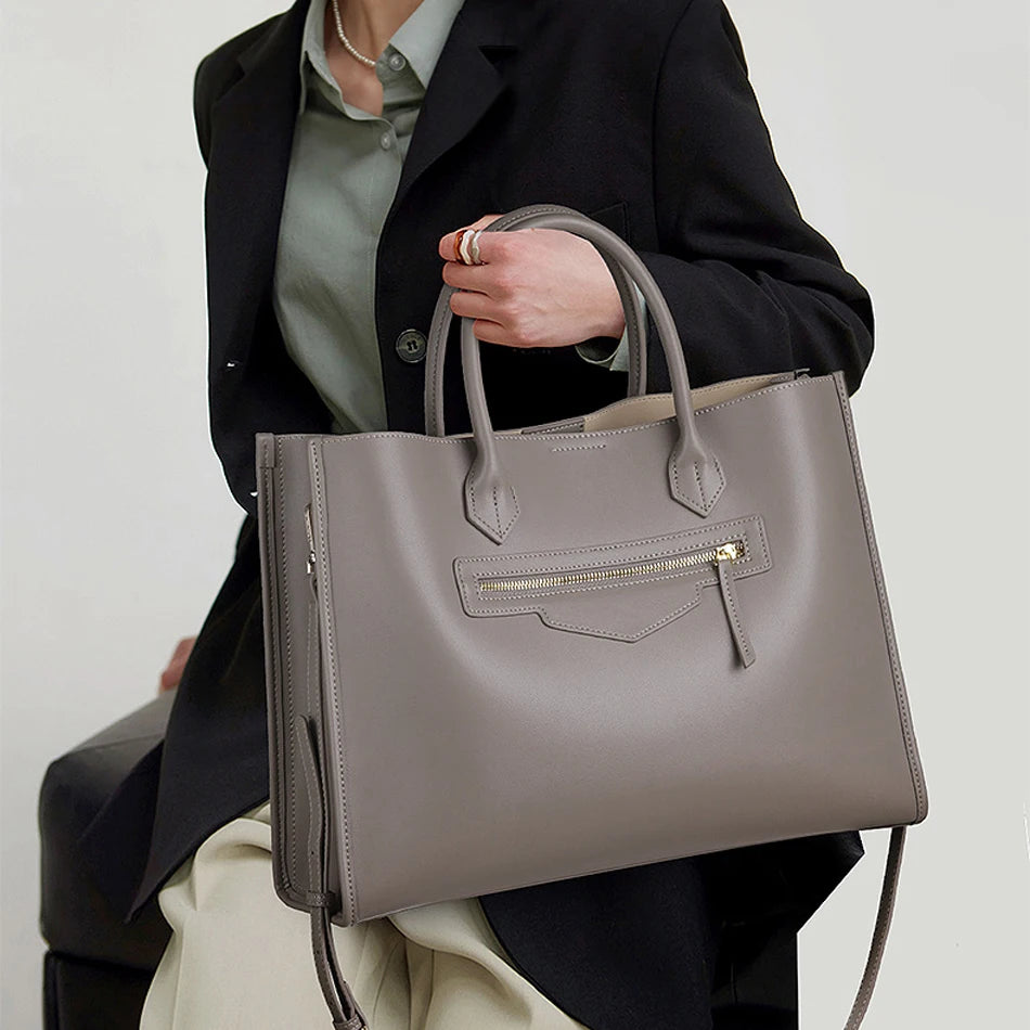 BEEP Leather Handbag