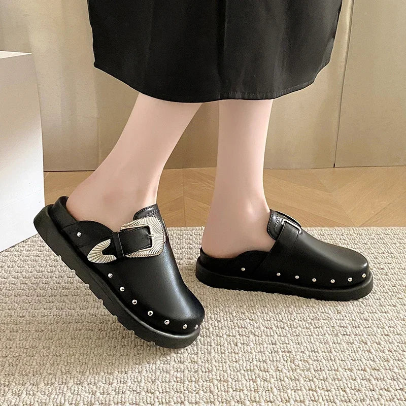 New Hot Sale Fashion Trim Leather Shoes