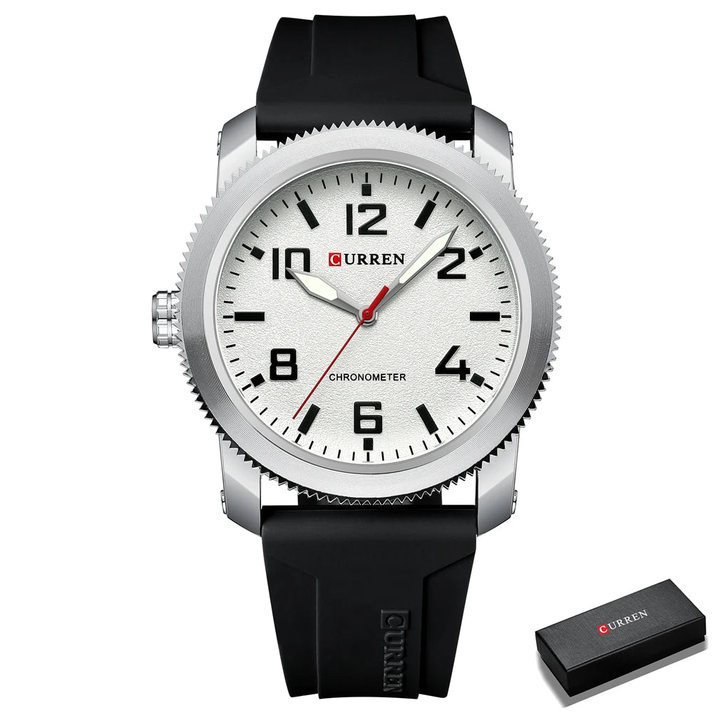 Men Left Hand Design Quartz Wristwatches