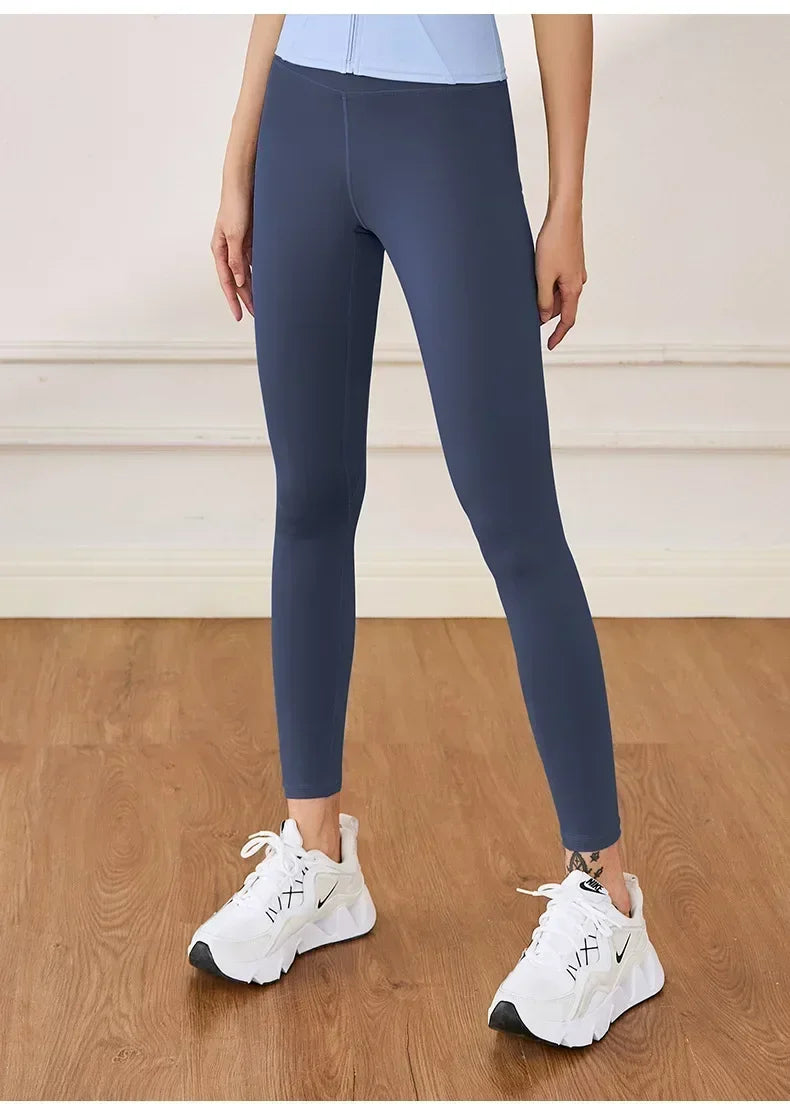 Seamless Yoga Pants High Waist, Sport Fitness Female Legging
