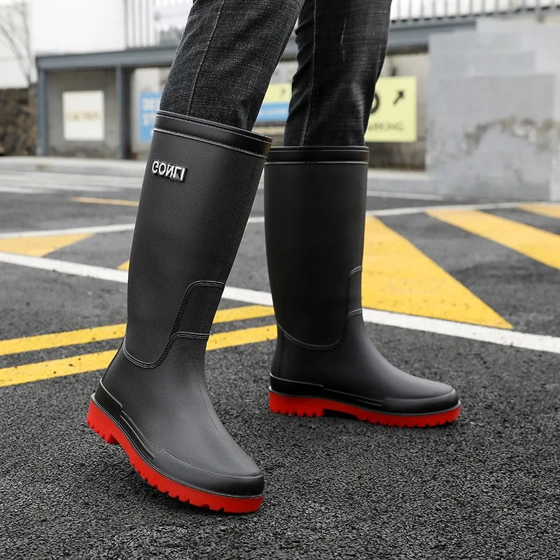 Men's Adult Mid Length Fashionable Korean Water Shoes
