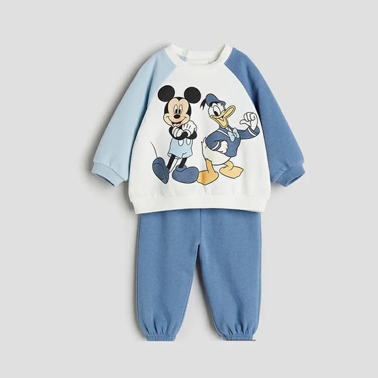 New Suit Casual Fashion Cartoon Long Sleeve 2 Piece/Set