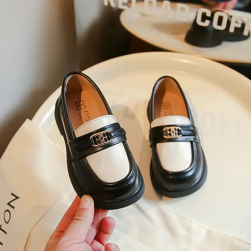 Children Patchwork Elegant Slip-on Shoe