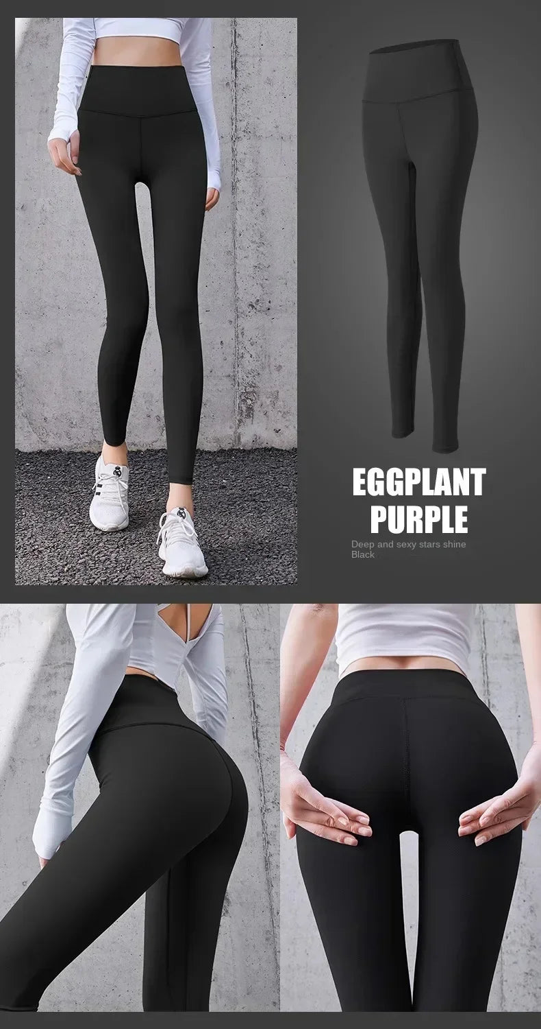 Seamless Yoga Pants High Waist, Sport Fitness Female Legging