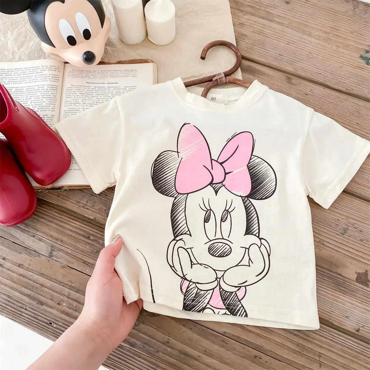 Summer Girls T-Disney Minnie Short Sleeve Top