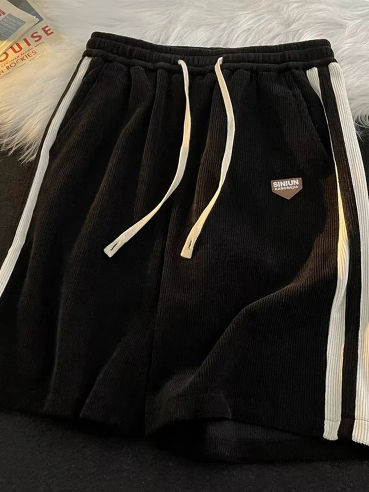 Männer Amerikanische Retro Lose Gerade Kurze Hosen