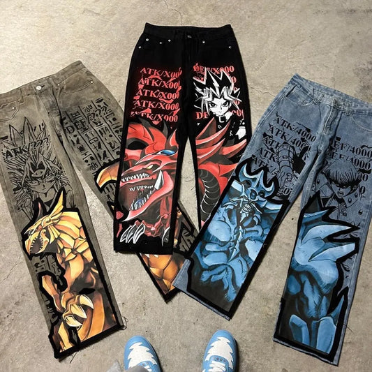 Herren Streetwear Vintage Pärchenhose