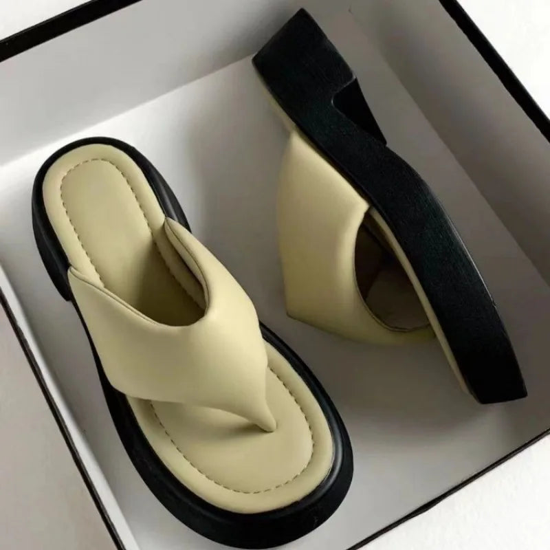 Neue 2024 Clip-on Strand Sandalen Schuhe