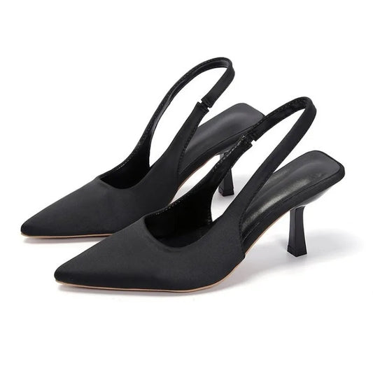 Summer new style back strap pin buckle women's shoes