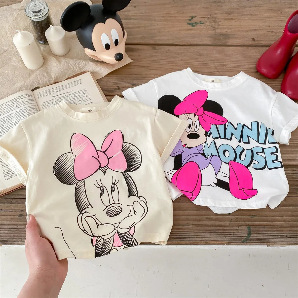 Summer Girls T-Disney Minnie Short Sleeve Top