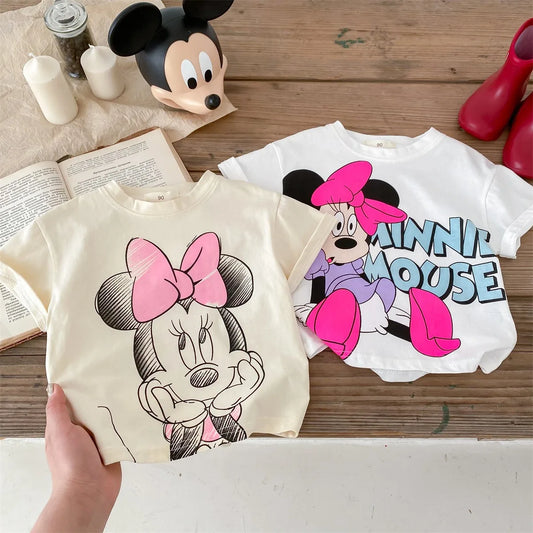 Summer Girls T-Disney Minnie Short Sleeve Top