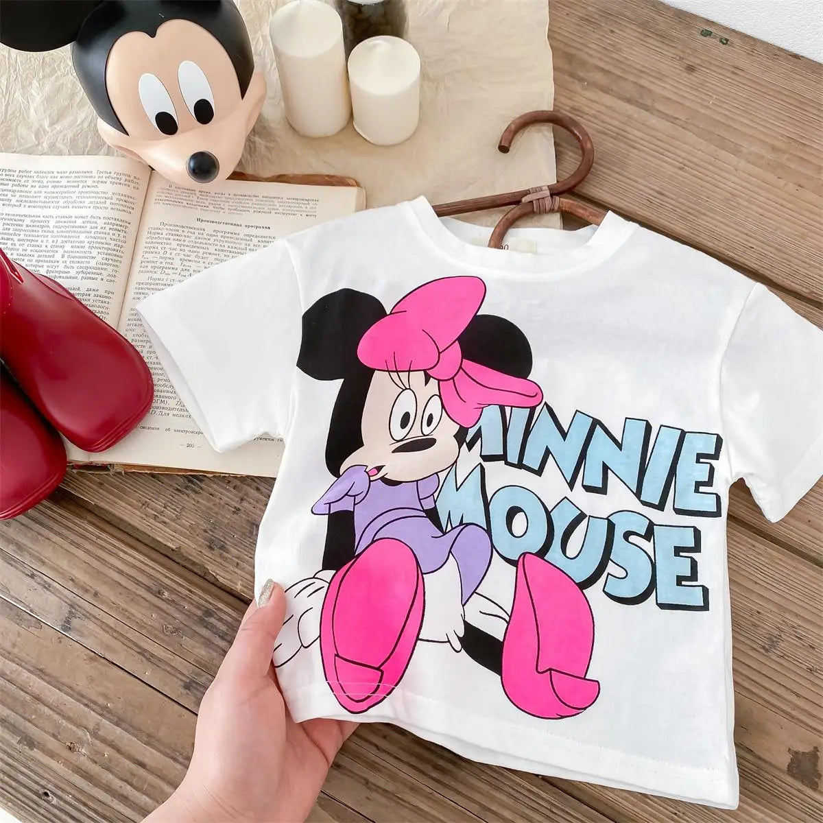 Summer Girls T-Disney Minnie Short Sleeve Top