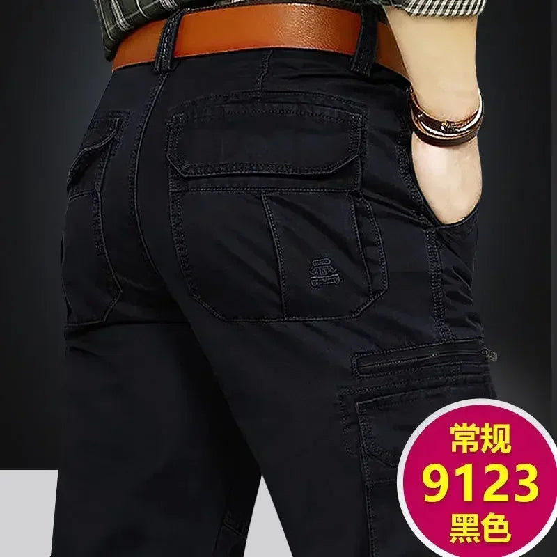 Man Cargo Overalls Sweat Jogging Pants