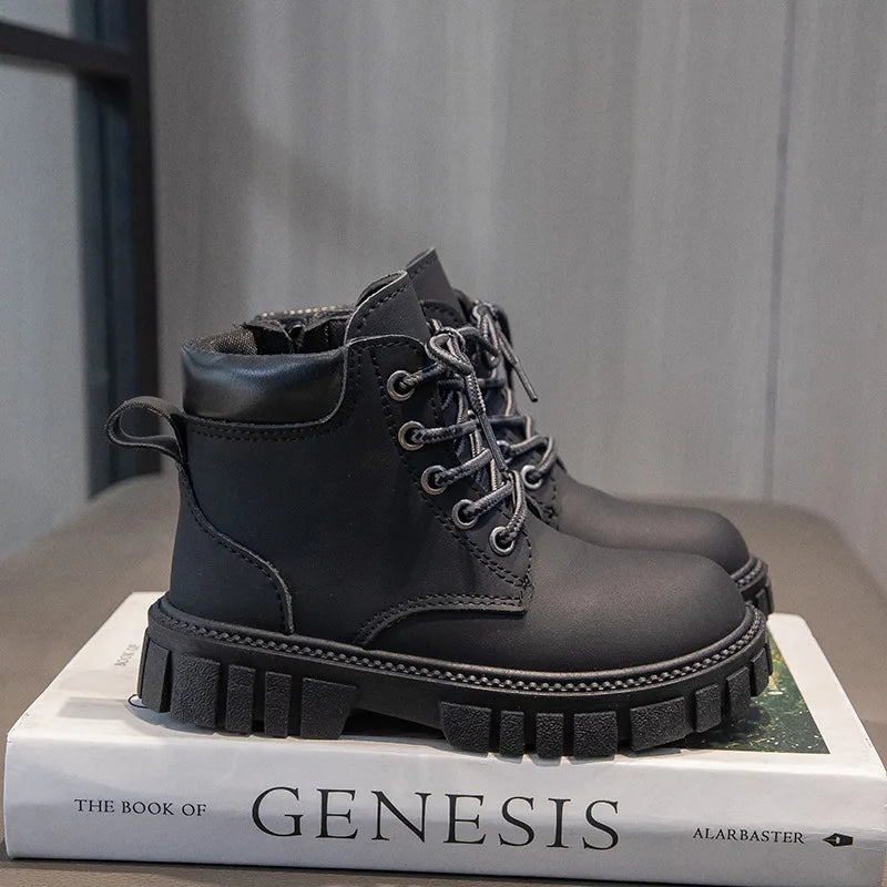 New Fashion Boy Girl Short Boots