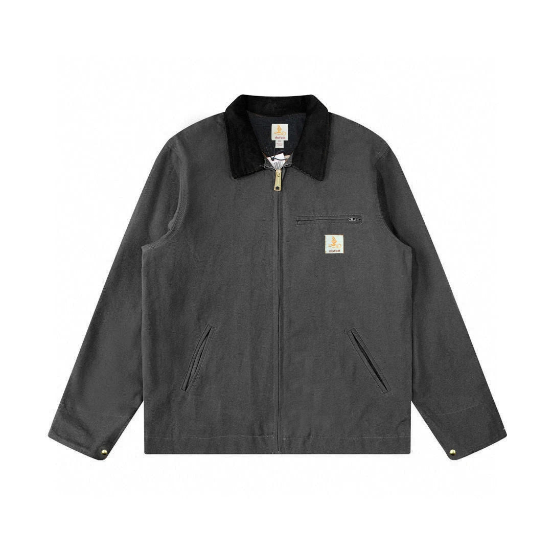 Neue dicke Frühlings-Arbeitsjacke aus Canvas für Herren