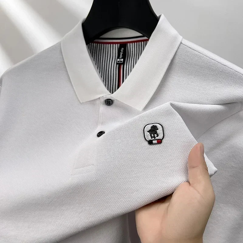 Poloshirt Herren Langarm Herren Base Shirt