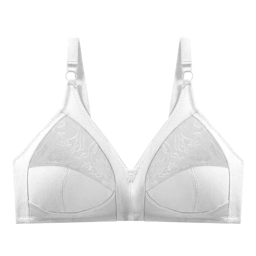 Women 38C-50F Deep V Bralette Lace Bra