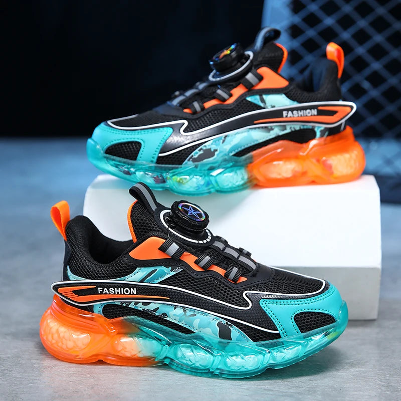 New Flexible Trainer School Running Boy Sports Shoes