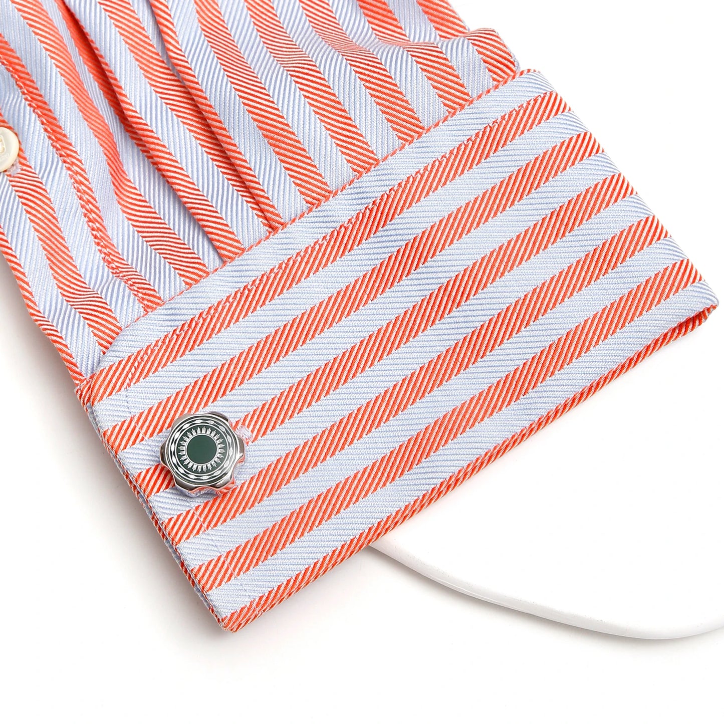 New Fashion Casual Green Button