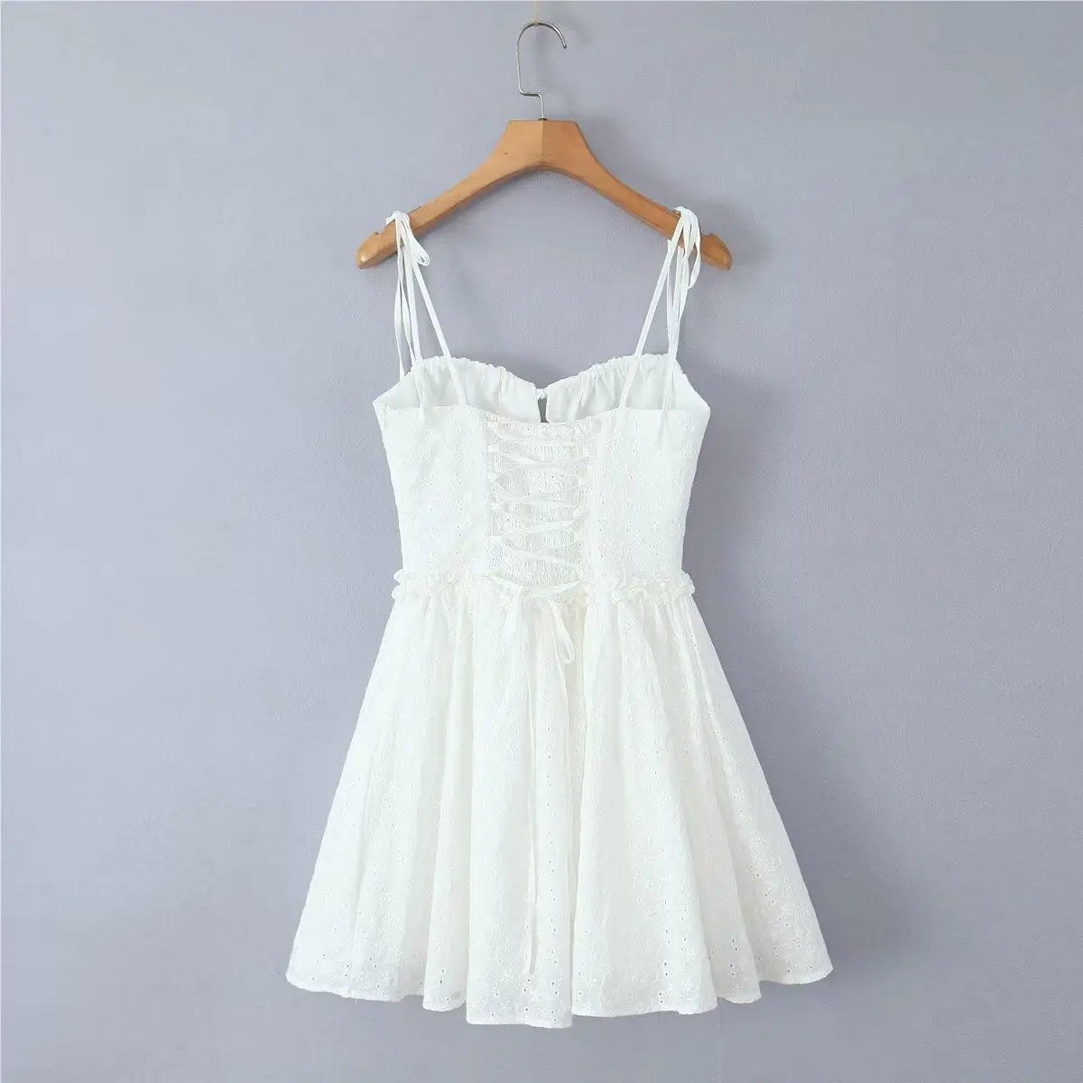 Summer Korean Fashion Ruffle Dress