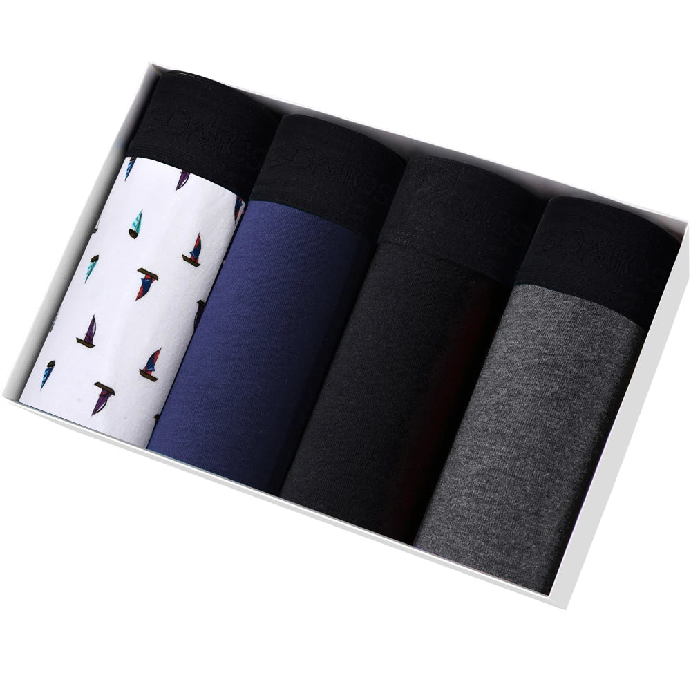 4pcs sexy Men's brand underpants