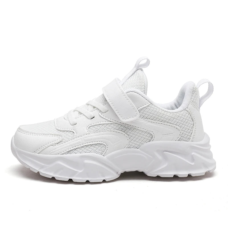New Unisex PU Leather Casual Sneakers