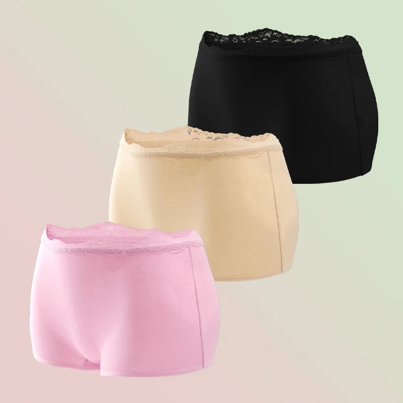 New Seamless Large Size Boyshorts Low Waist Lingerie