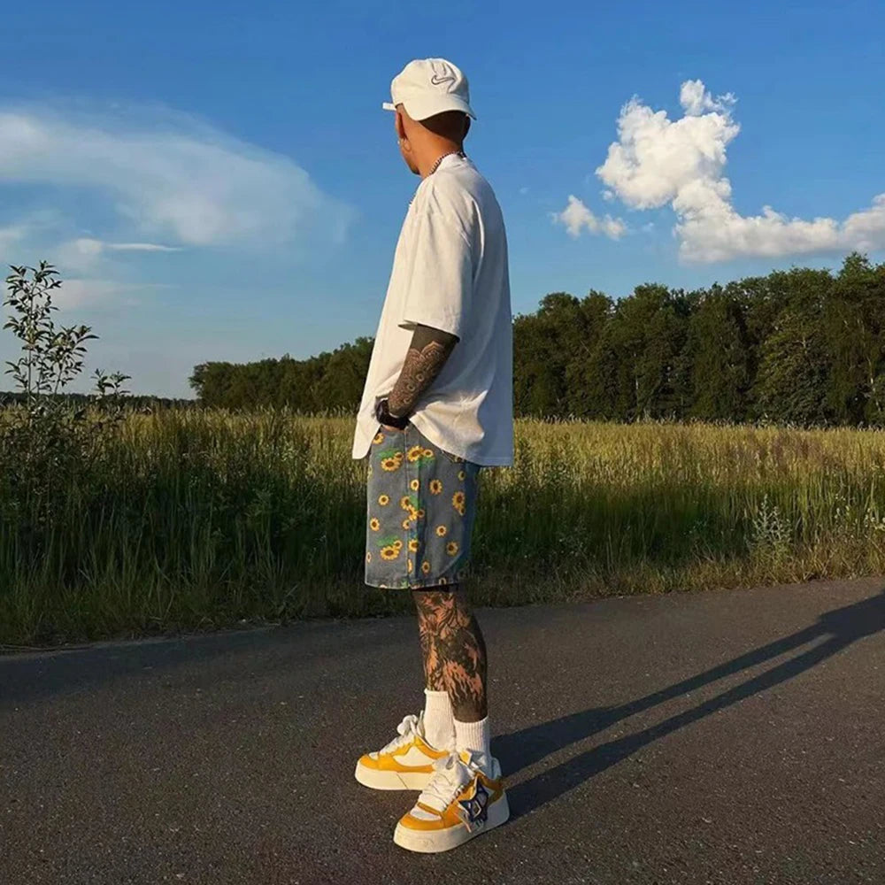 Herren Techwear Oversize Freizeithose