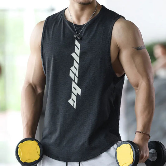 Tank Tops Männer Fitnessstudios Workout Ärmelloses Shirt Männliches Unterhemd