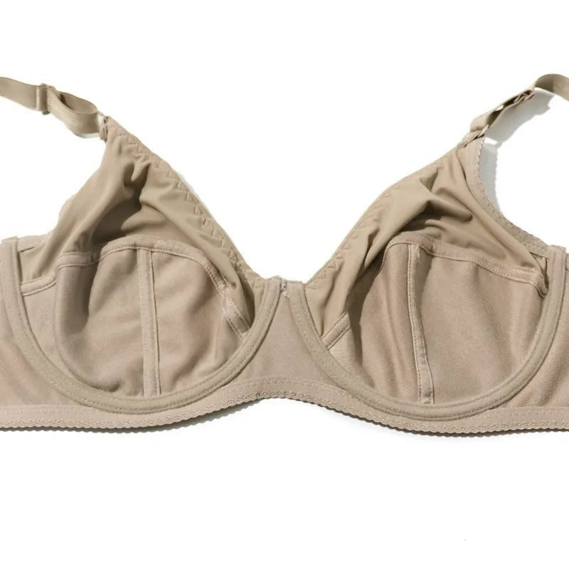 Damen-BH mit vollständiger Abdeckung, nicht gepolstert, Minimizer-Unterwäsche