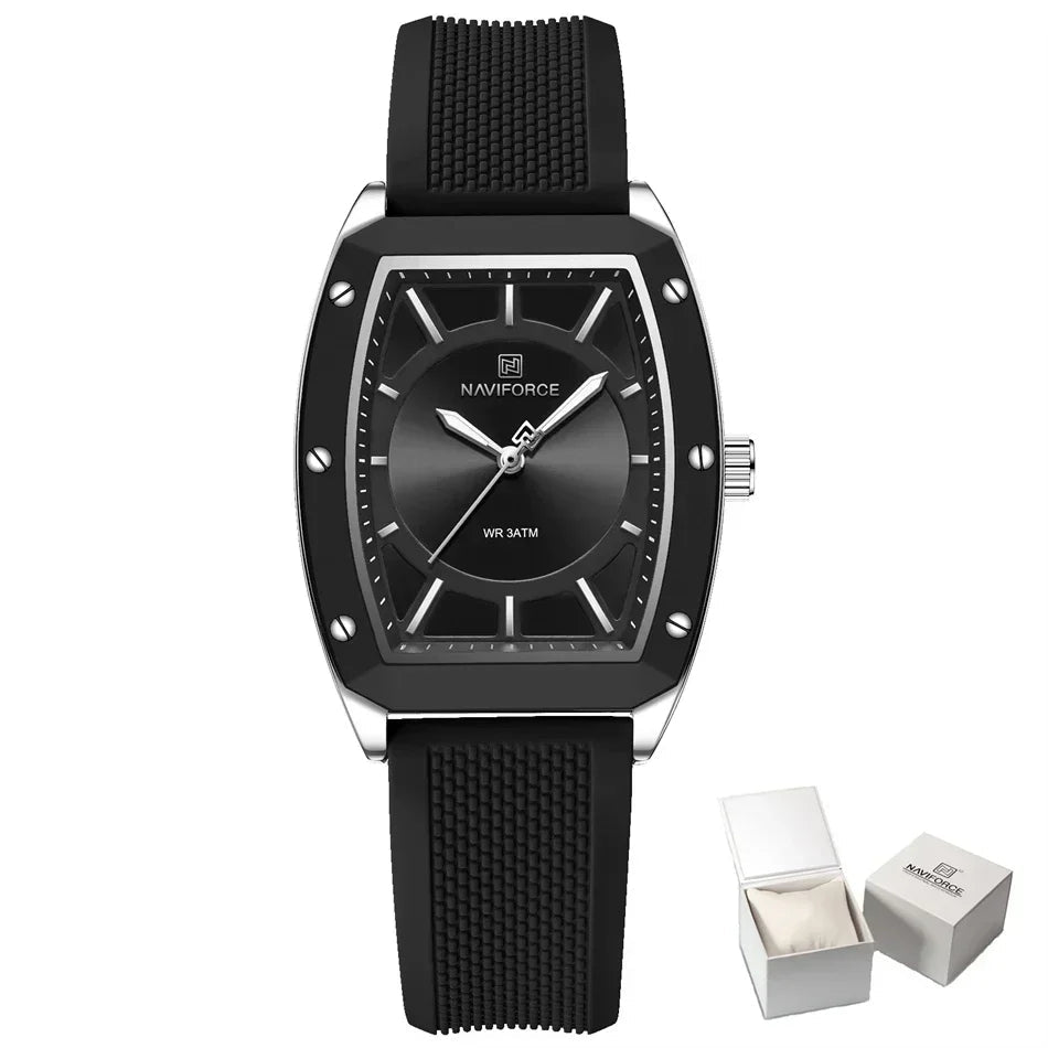 Top Brand Women Tonneau Fashion Quartz Watch