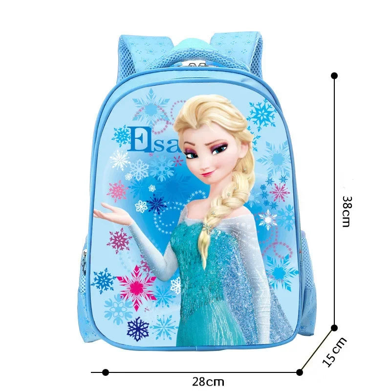 New Disney Elsa Anna Princess School Bag
