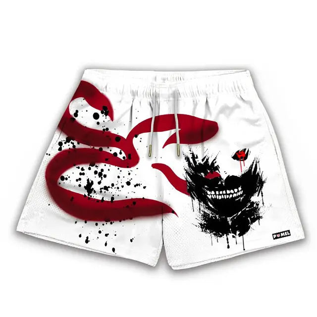 Men Fashion Mesh Breathable Casual Shorts