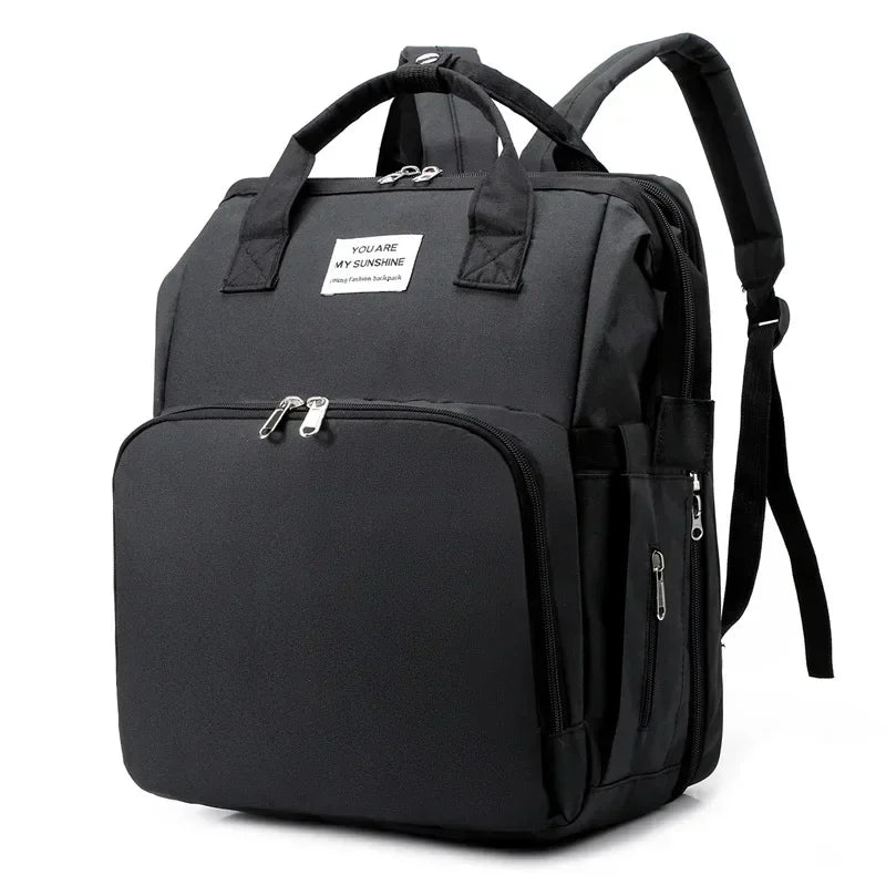 Baby Large Capacity Nappy Milk Bottle Backpacks