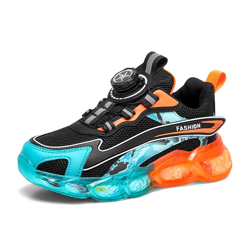 New Flexible Trainer School Running Boy Sports Shoes