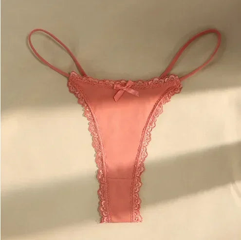 Neue dünne sexy Spitzen-Thongs atmungsaktive Damen-Unterwäsche