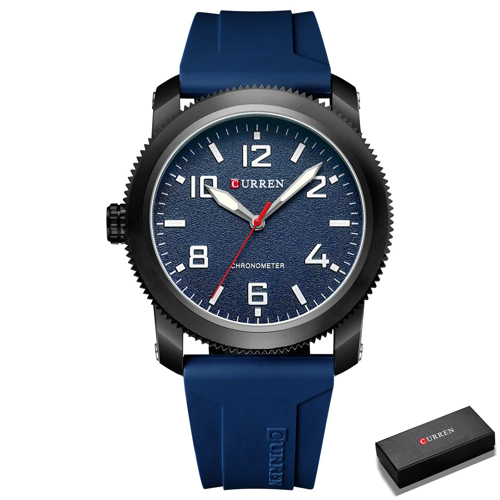 Men Left Hand Design Quartz Wristwatches