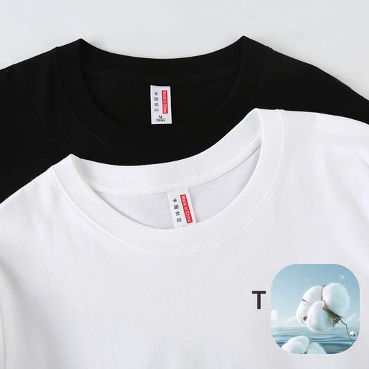 220gsm New Arrival Basic T Shirt Men's Cotton O Neck Simple Regular Fit Long Sleeve